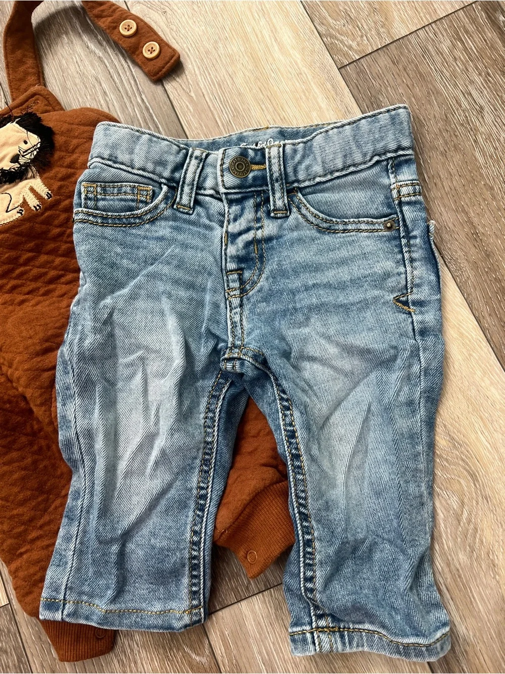Bundle baby boy overalls pjs jeans
